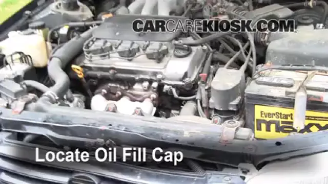 1997 Toyota Camry XLE 3.0L V6 Aceite Agregar aceite